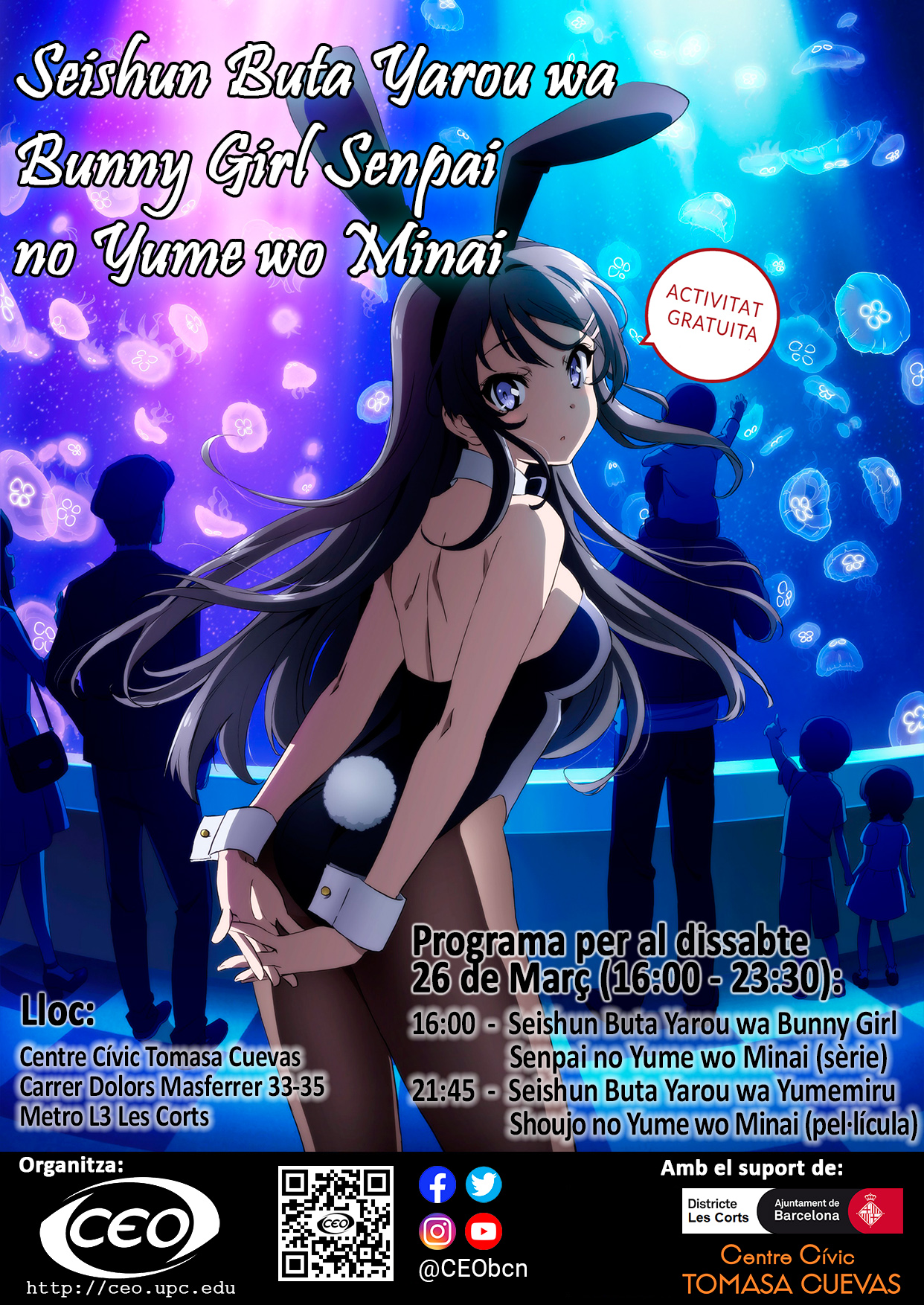 ⚠️2 TEMPORADA de SEISHUN BUTA YAROU WA BUNNY GIRL SENPAI NO YUME